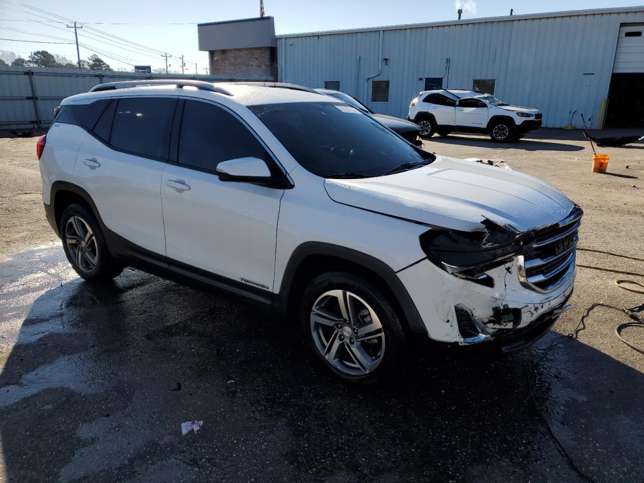 2020 GMC Terrain VIN 3GKALPEVXLL103706 Copart auction photo, front end damage thumbnail 4