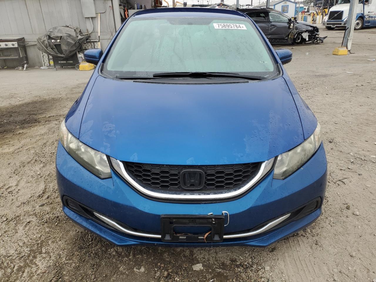 2015 Honda Civic VIN 19XFB2F51FE207130 Copart auction photo, front end / side damage thumbnail 5