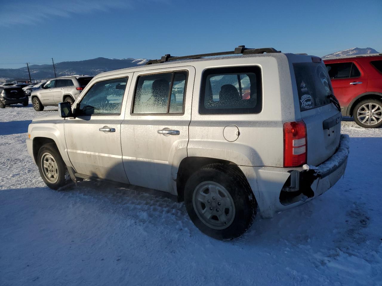 2010 Jeep Liberty (Patriot) VIN 1J4NT2GA8AD649878 Copart auction photo, rear end / undercarriage damage thumbnail 2