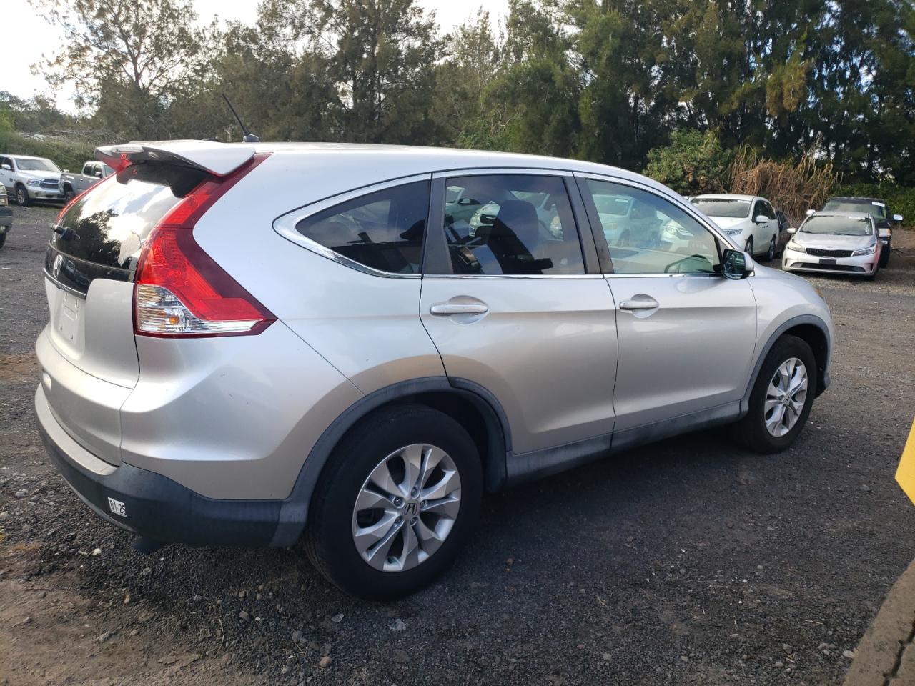 2014 Honda CR-V VIN 2HKRM3H5XEH518382 Copart auction photo, side damage thumbnail 3