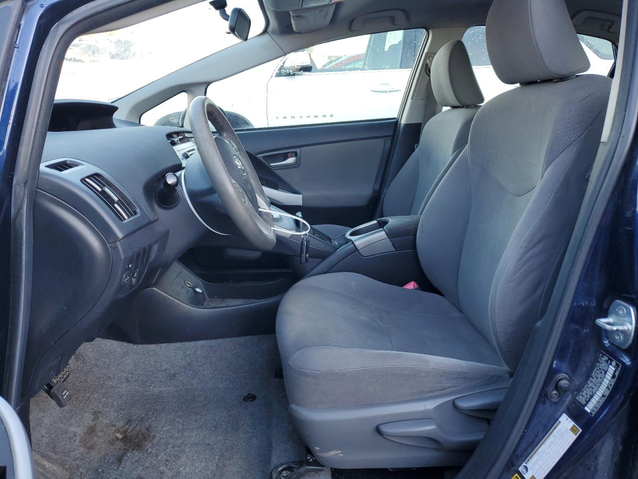 2013 Toyota Prius VIN JTDKN3DU9D1643049 Copart auction photo, front end / side damage thumbnail 7