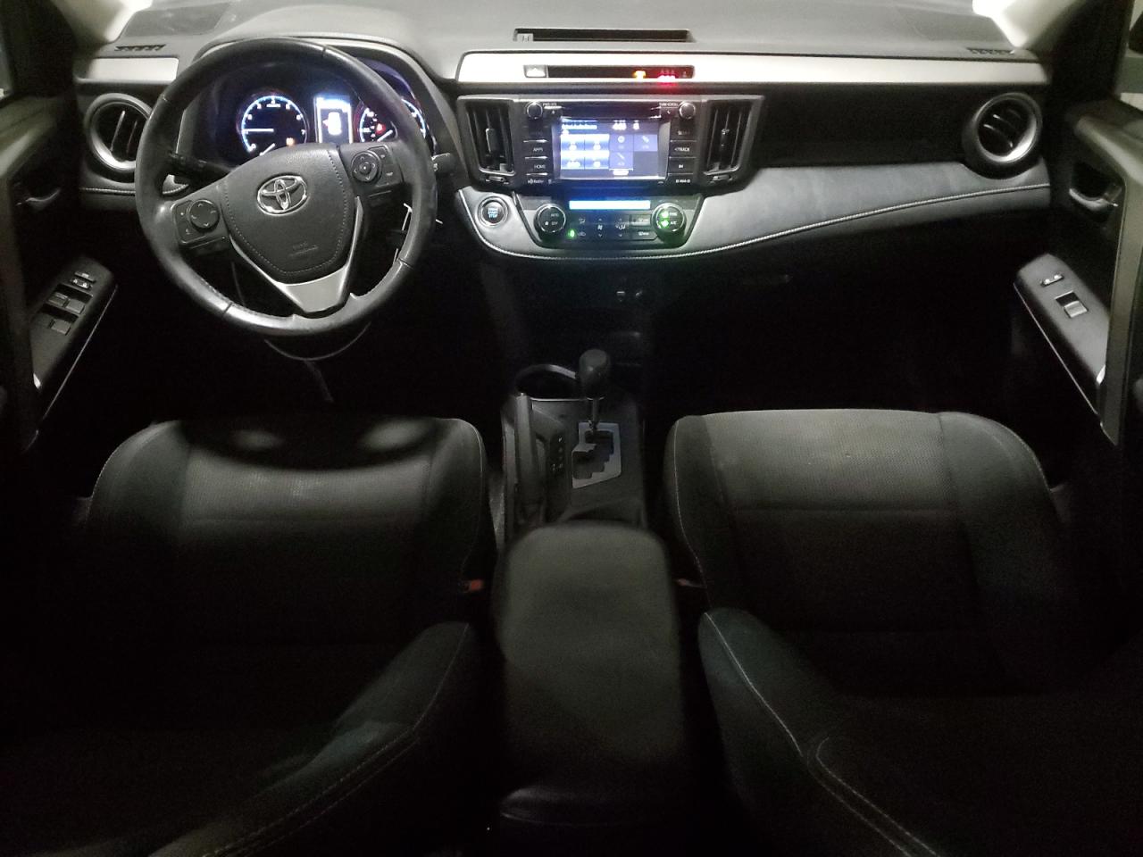 2018 Toyota RAV 4 VIN 2T3WFREVXJW493796 Copart auction photo, rear end / stripped damage thumbnail 8