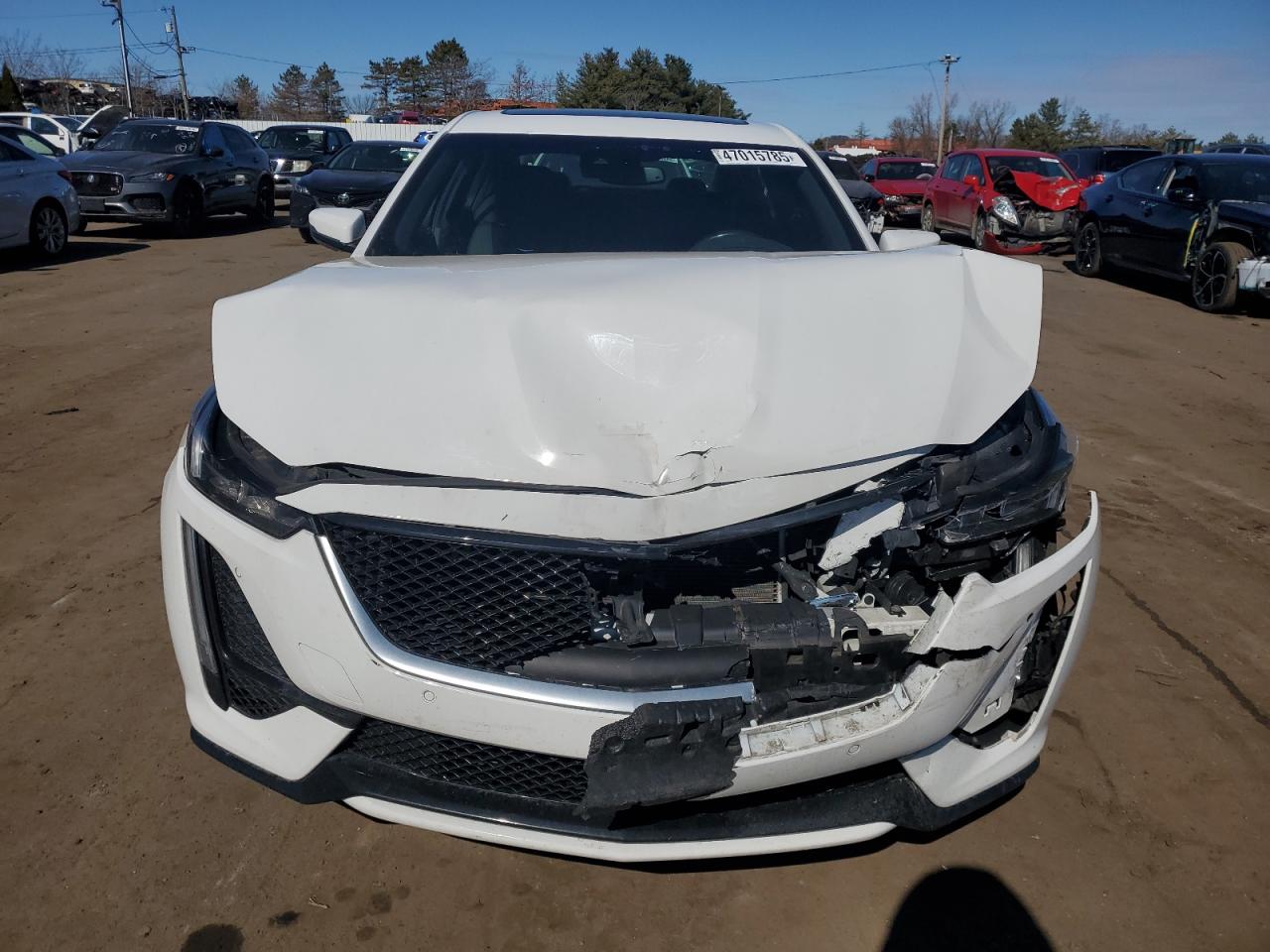 2022 Cadillac CT5 VIN 1G6DU5RK3N0129691 Copart auction photo, front end damage thumbnail 5
