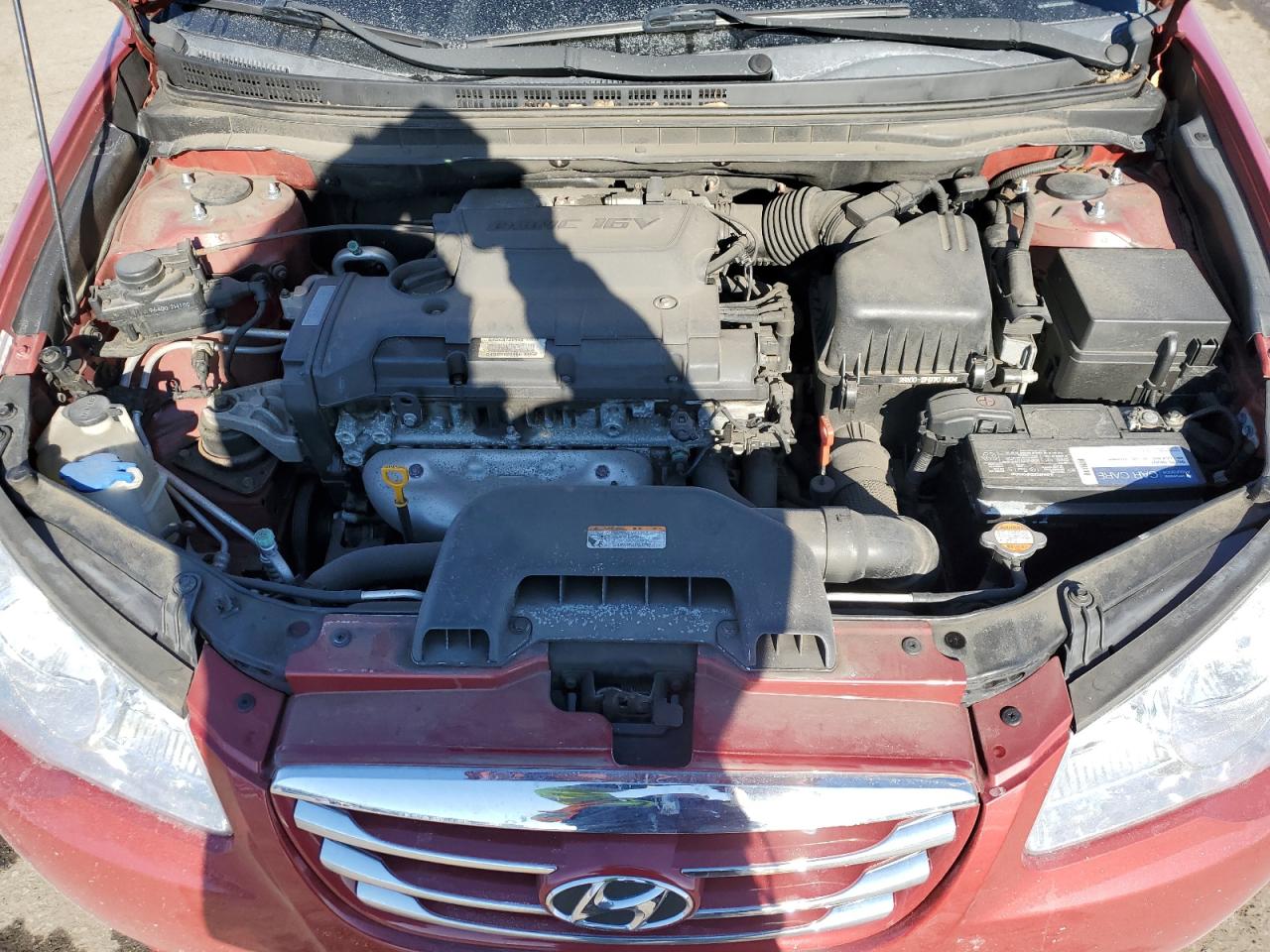2010 Hyundai Elantra VIN KMHDU4AD9AU941824 Copart auction photo, rear end / minor dent/scratches damage thumbnail 11