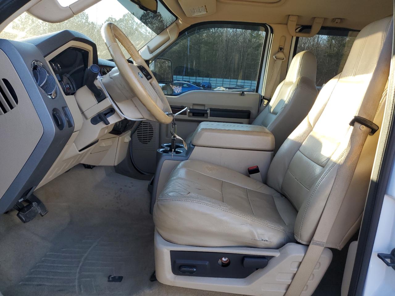 2008 Ford F250 VIN 1FTSW21R08EC86544 Copart auction photo, front end damage thumbnail 7