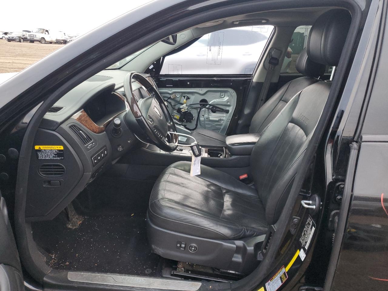 2012 Hyundai Equus VIN KMHGH4JH3CU055327 Copart auction photo, front end / side damage thumbnail 7