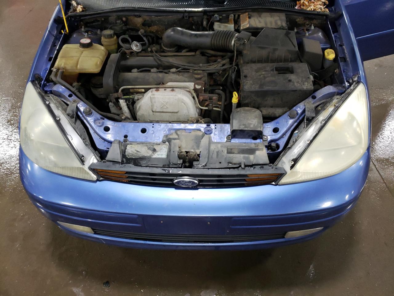 2004 Ford Focus VIN 3FAFP37354R102932 Copart auction photo, undercarriage damage thumbnail 12