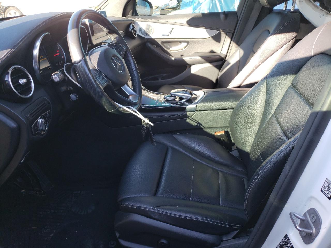 2017 Mercedes-Benz GLC VIN WDC0G4KB1HF130955 Copart auction photo, front end damage thumbnail 7