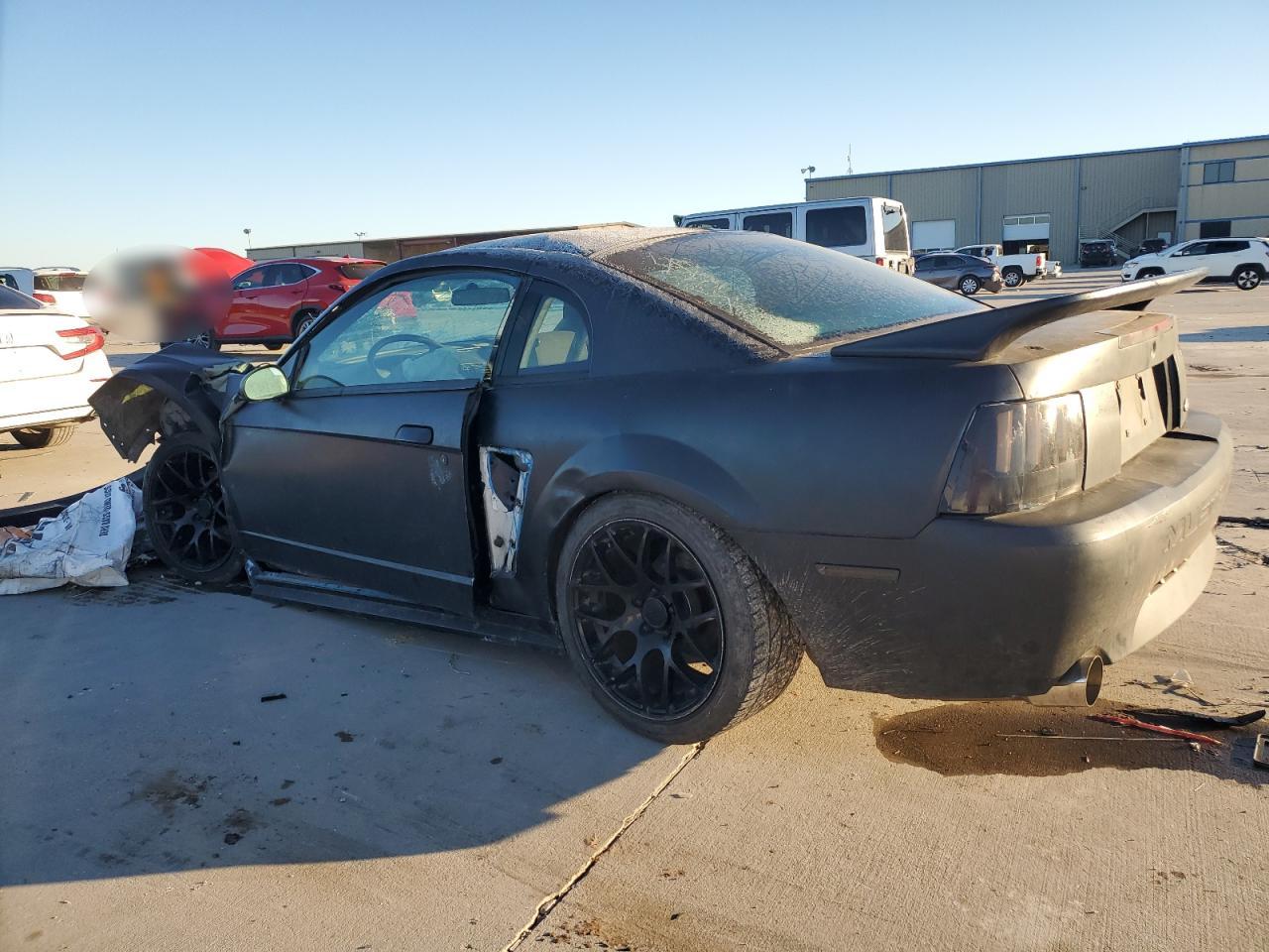 2001 Ford Mustang VIN 1FAFP42X91F126840 Copart auction photo, front end / top/roof damage thumbnail 2