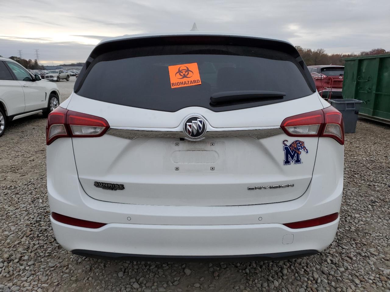 2020 Buick Envision VIN LRBFXCSA5LD229525 Copart auction photo, side damage thumbnail 6
