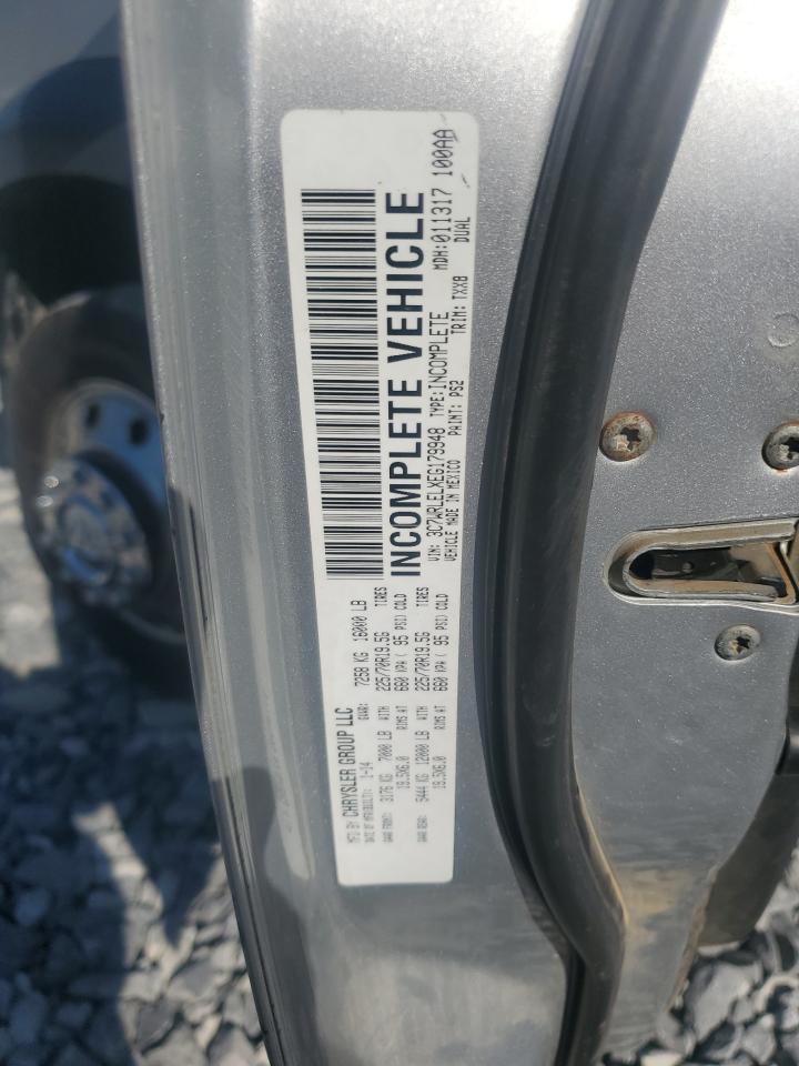 2014 RAM 4500 VIN 3C7WRLELXEG179948 Copart auction photo, rear end / minor dent/scratches damage thumbnail 12