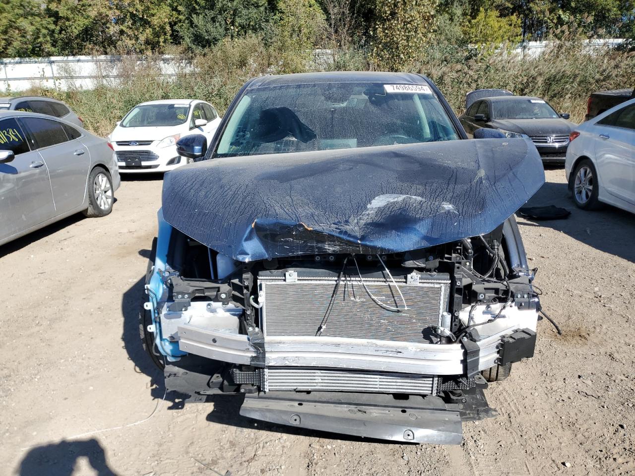 2023 Honda CR-V VIN 5J6RS4H70PL008886 Copart auction photo, front end / side damage thumbnail 5