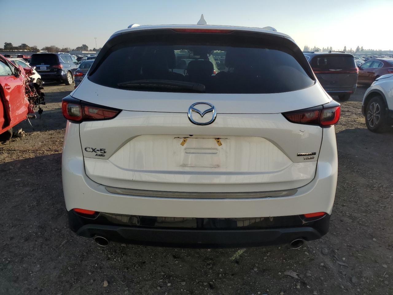 2022 Mazda CX-5 VIN JM3KFBAY7N0597010 Copart auction photo, front end damage thumbnail 6