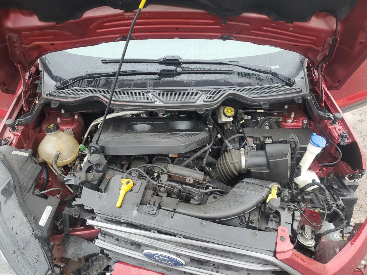 2018 Ford EcoSport VIN MAJ6P1CL4JC194958 Copart auction photo, front end damage thumbnail 12