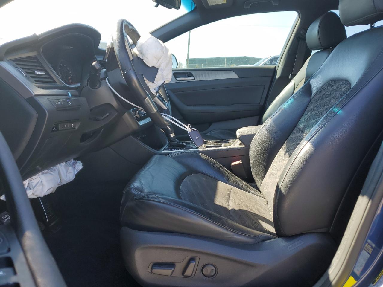2018 Hyundai Sonata VIN 5NPE34AF4JH661672 Copart auction photo, front end / side damage thumbnail 7