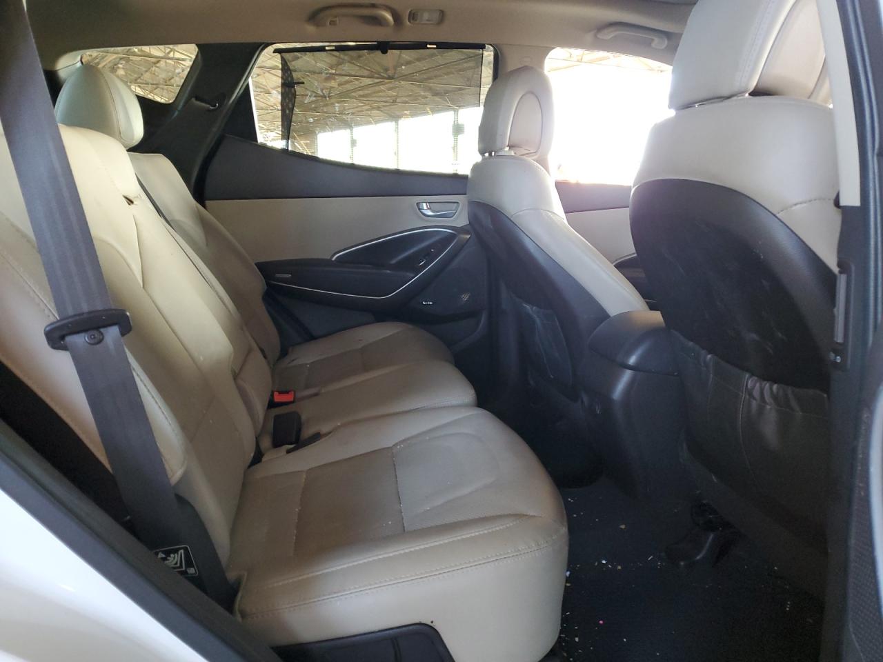 2017 Hyundai Santa Fe VIN 5XYZU3LB8HG390247 Copart auction photo, front end damage thumbnail 11