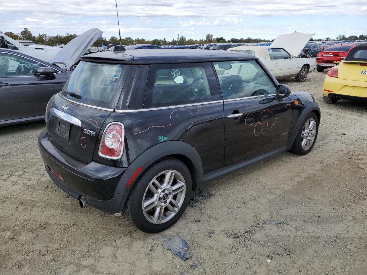 2013 MINI Cooper VIN WMWSU3C5XDT679833 Copart auction photo, front end damage thumbnail 3