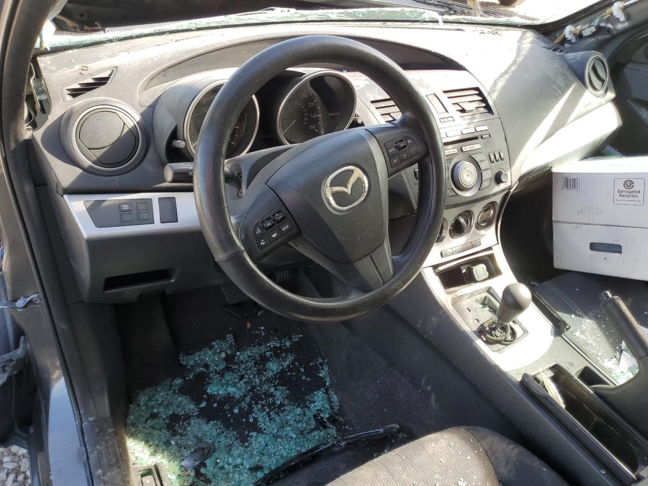 2010 Mazda 3 VIN JM1BL1SG6A1316806 Copart auction photo, all over / rear end damage thumbnail 8