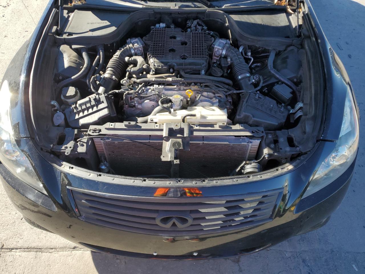 2012 Infiniti G VIN JN1CV6FE2CM201547 Copart auction photo, side damage thumbnail 11