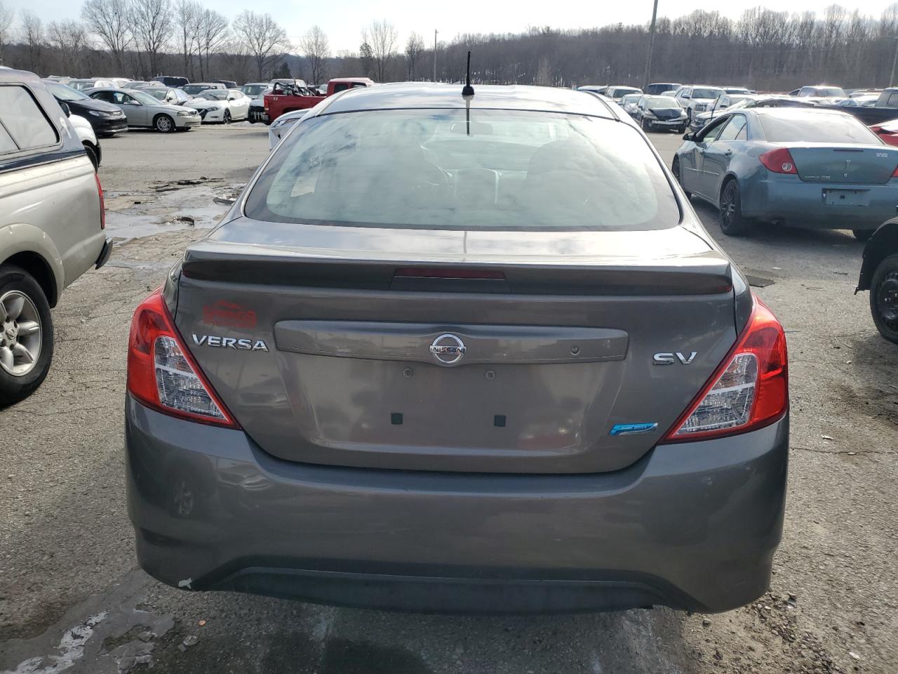 2015 Nissan Versa VIN 3N1CN7AP5FL900149 Copart auction photo, all over damage thumbnail 6
