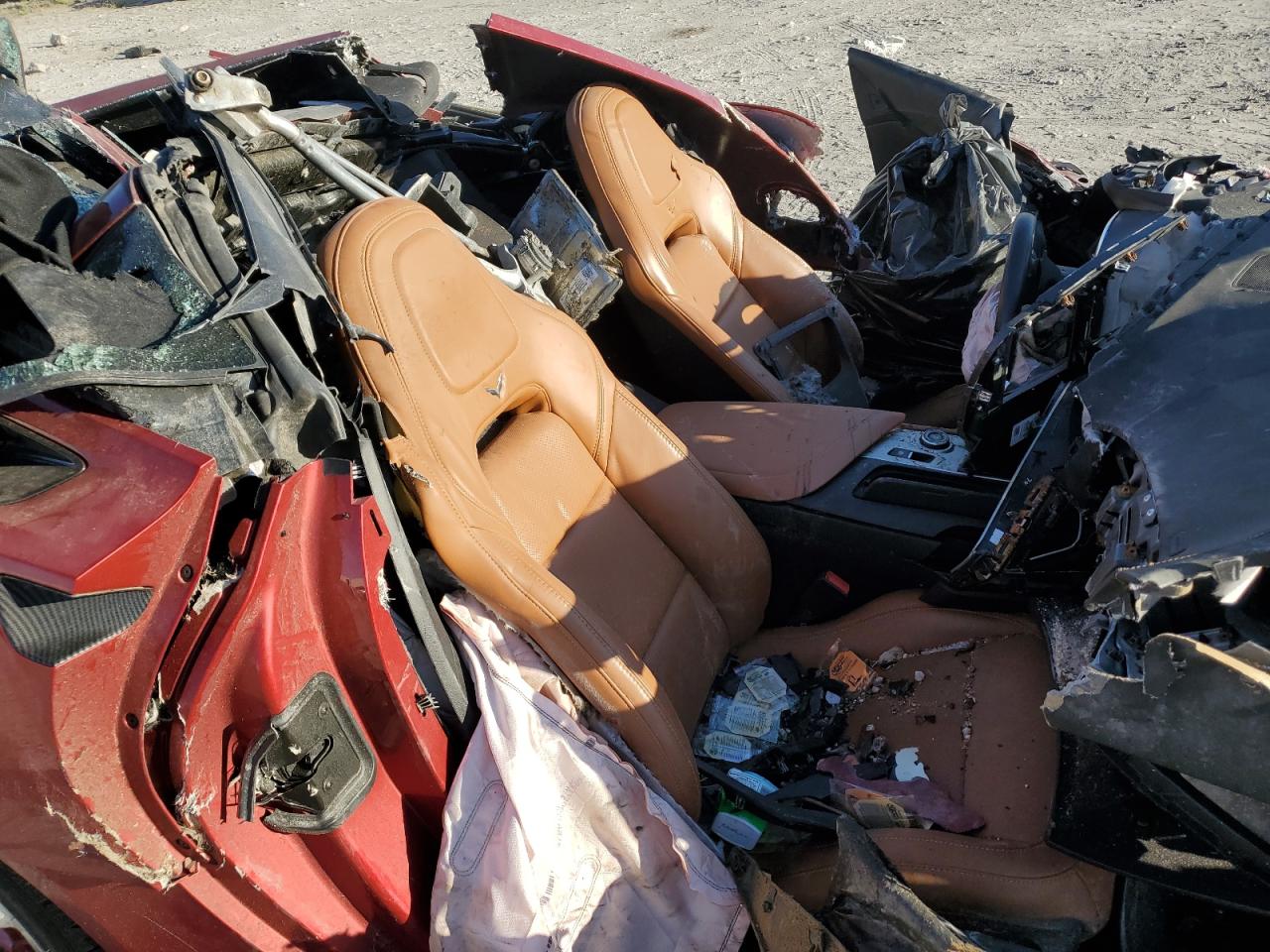 2014 Chevrolet Corvette VIN 1G1YJ2D78E5134230 Copart auction photo, all over damage thumbnail 11