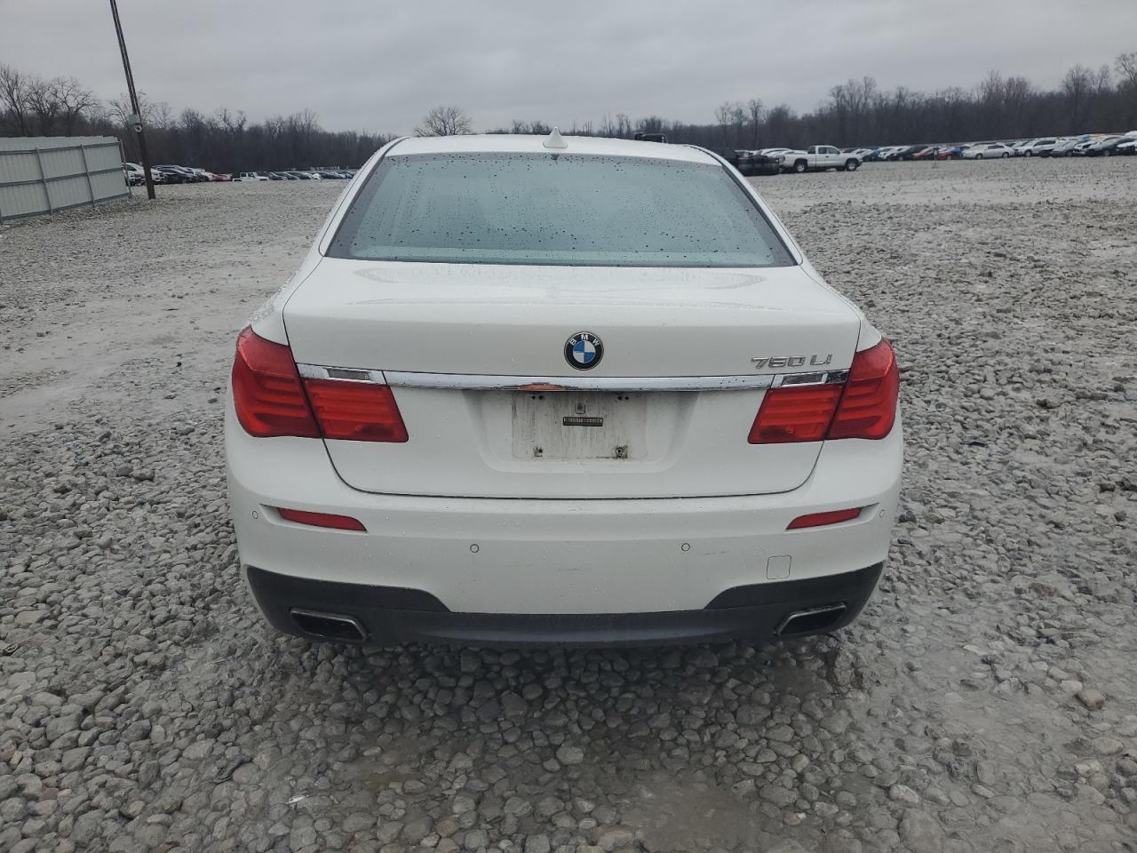 2011 BMW 7er VIN WBAKB8C57BC851641 Copart auction photo, front end / side damage thumbnail 6