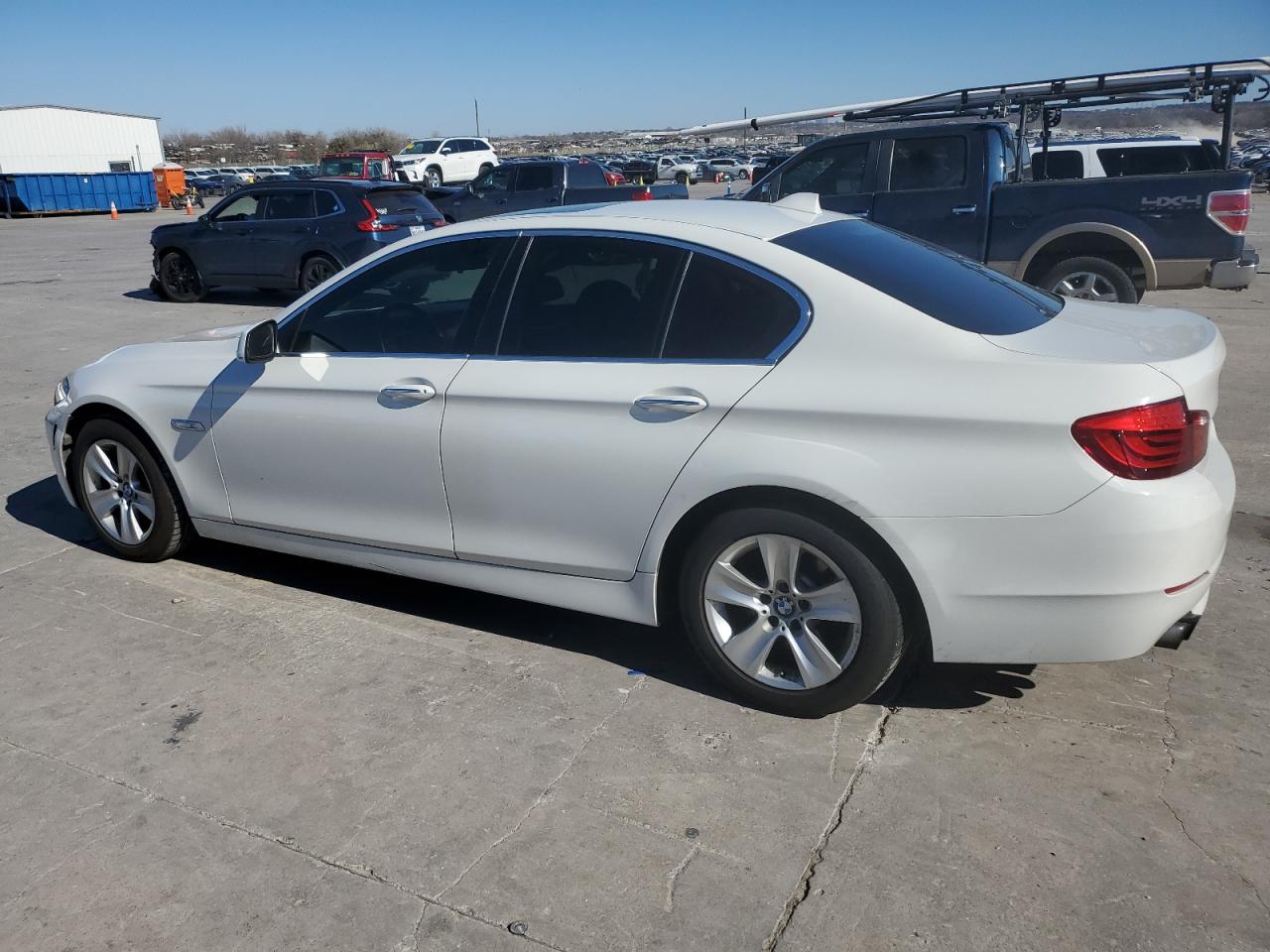 2013 BMW 5er VIN WBAXG5C52DDY33115 Copart auction photo, side damage thumbnail 2