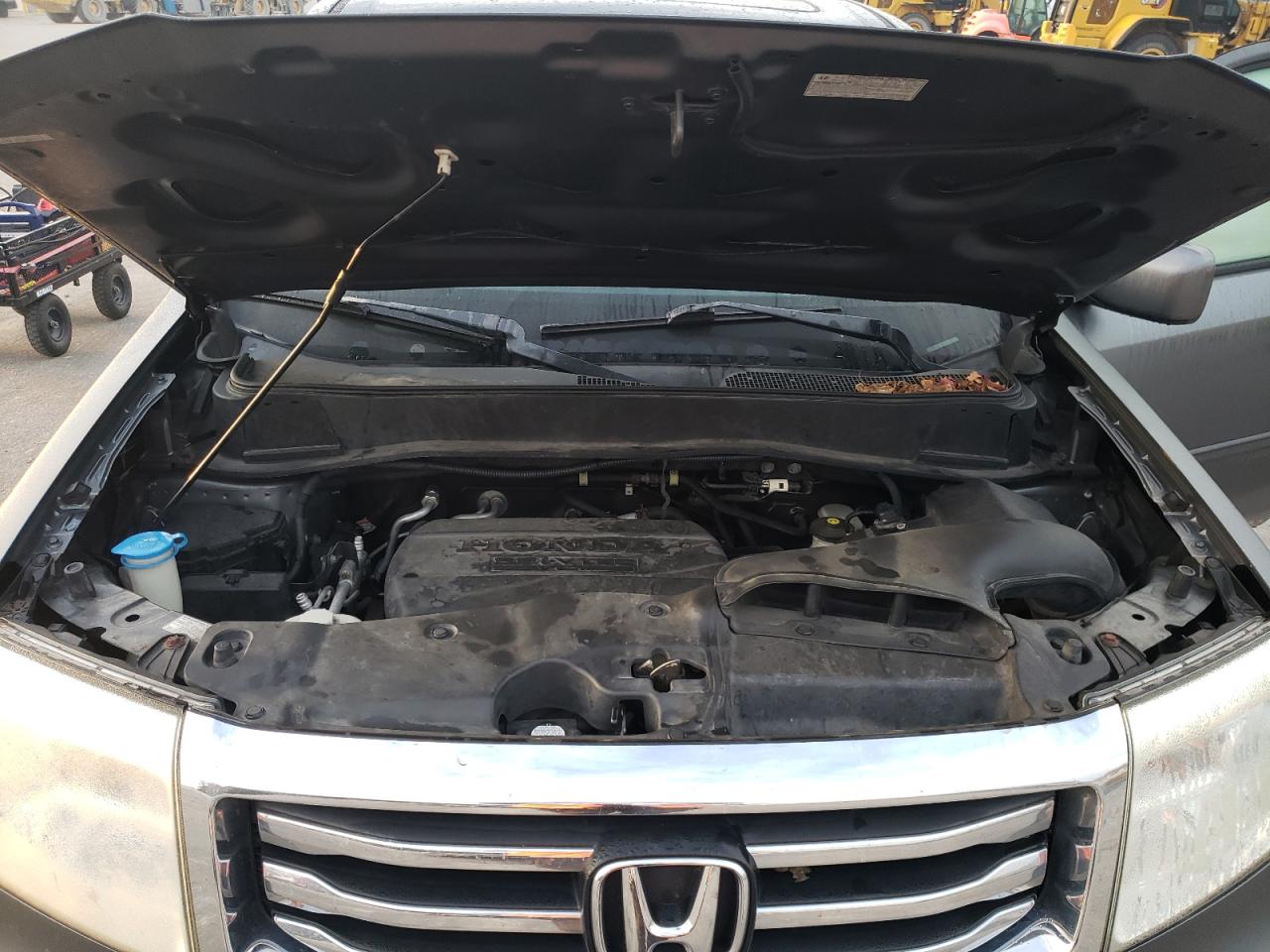 2012 Honda Pilot VIN 5FNYF4H57CB019918 Copart auction photo, rear end damage thumbnail 12