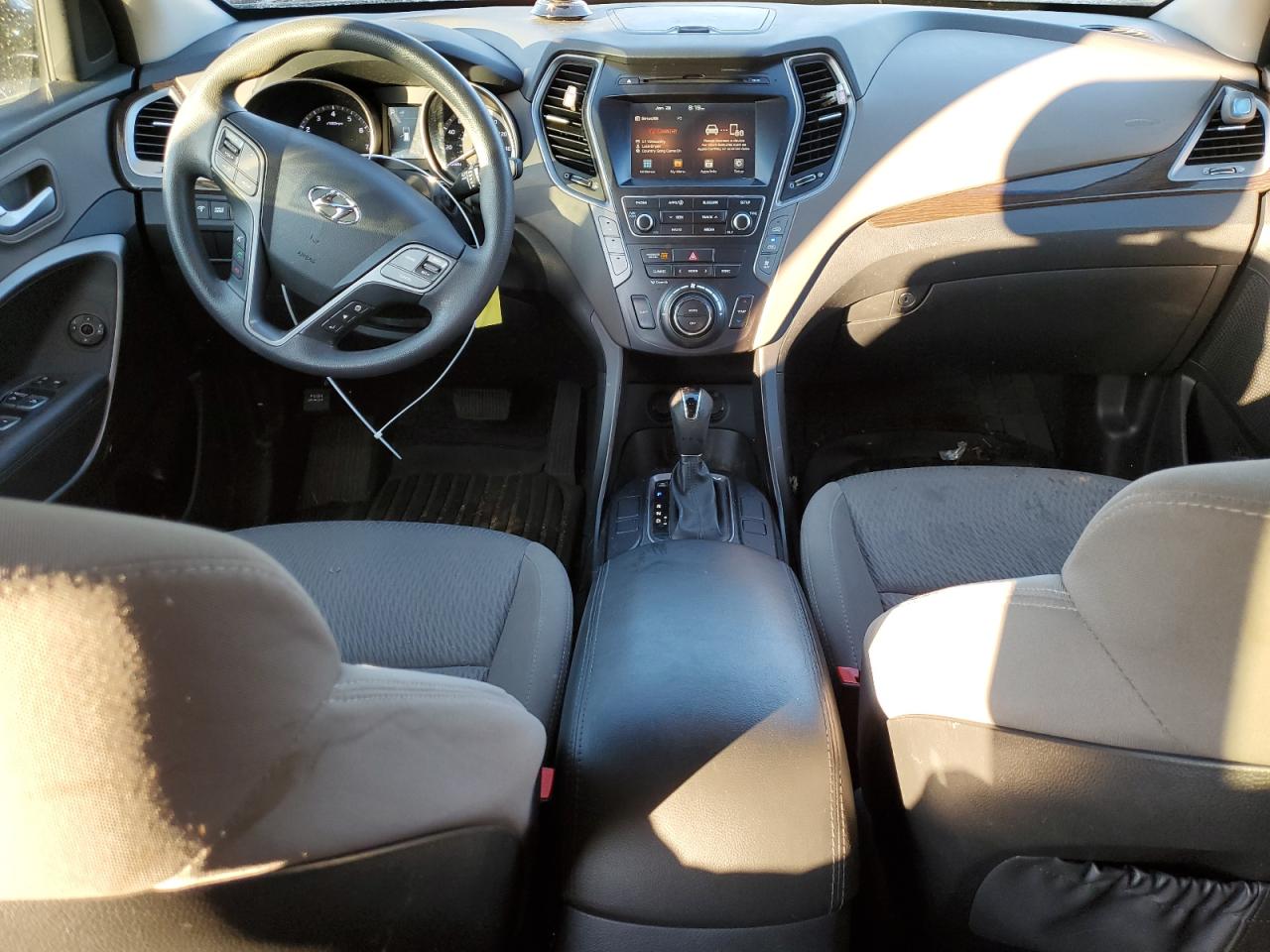 2017 Hyundai Santa Fe VIN KM8SMDHF1HU191229 Copart auction photo, front end damage thumbnail 8
