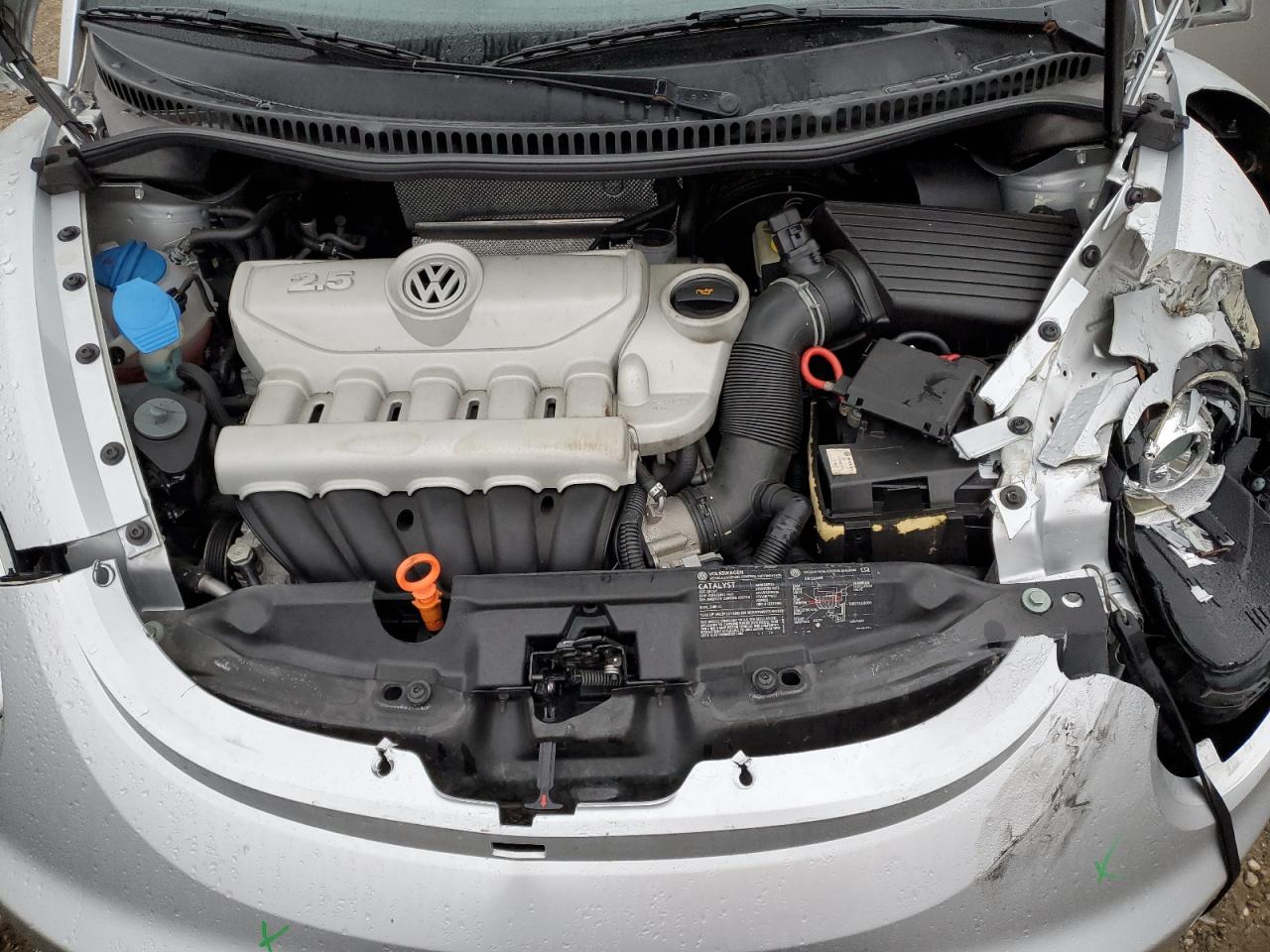 2006 Volkswagen Beetle VIN 3VWRF31Y06M310356 Copart auction photo, front end / minor dent/scratches damage thumbnail 11