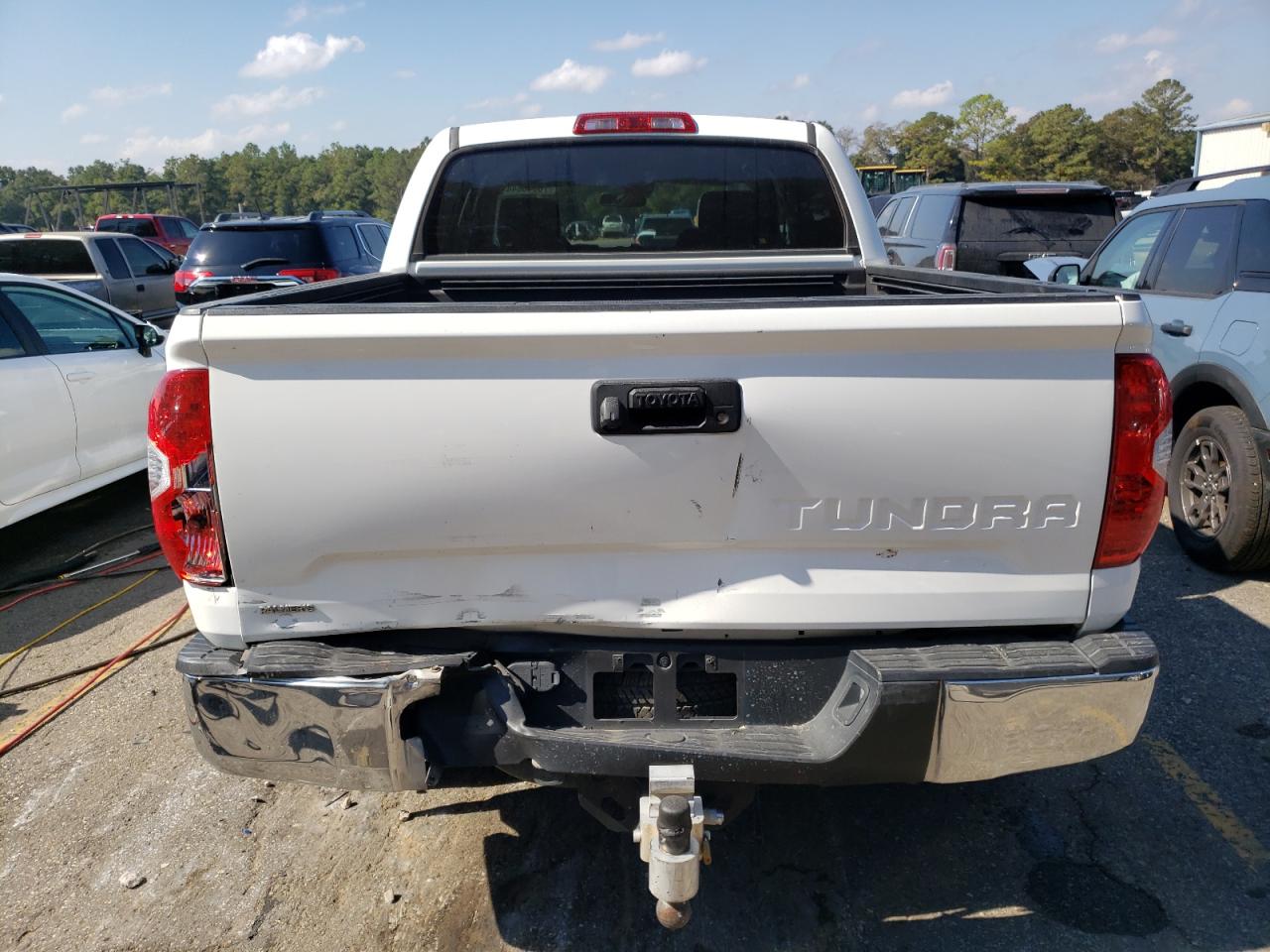 2018 Toyota Tundra VIN 5TFEY5F14JX232833 Copart auction photo, rear end damage thumbnail 6