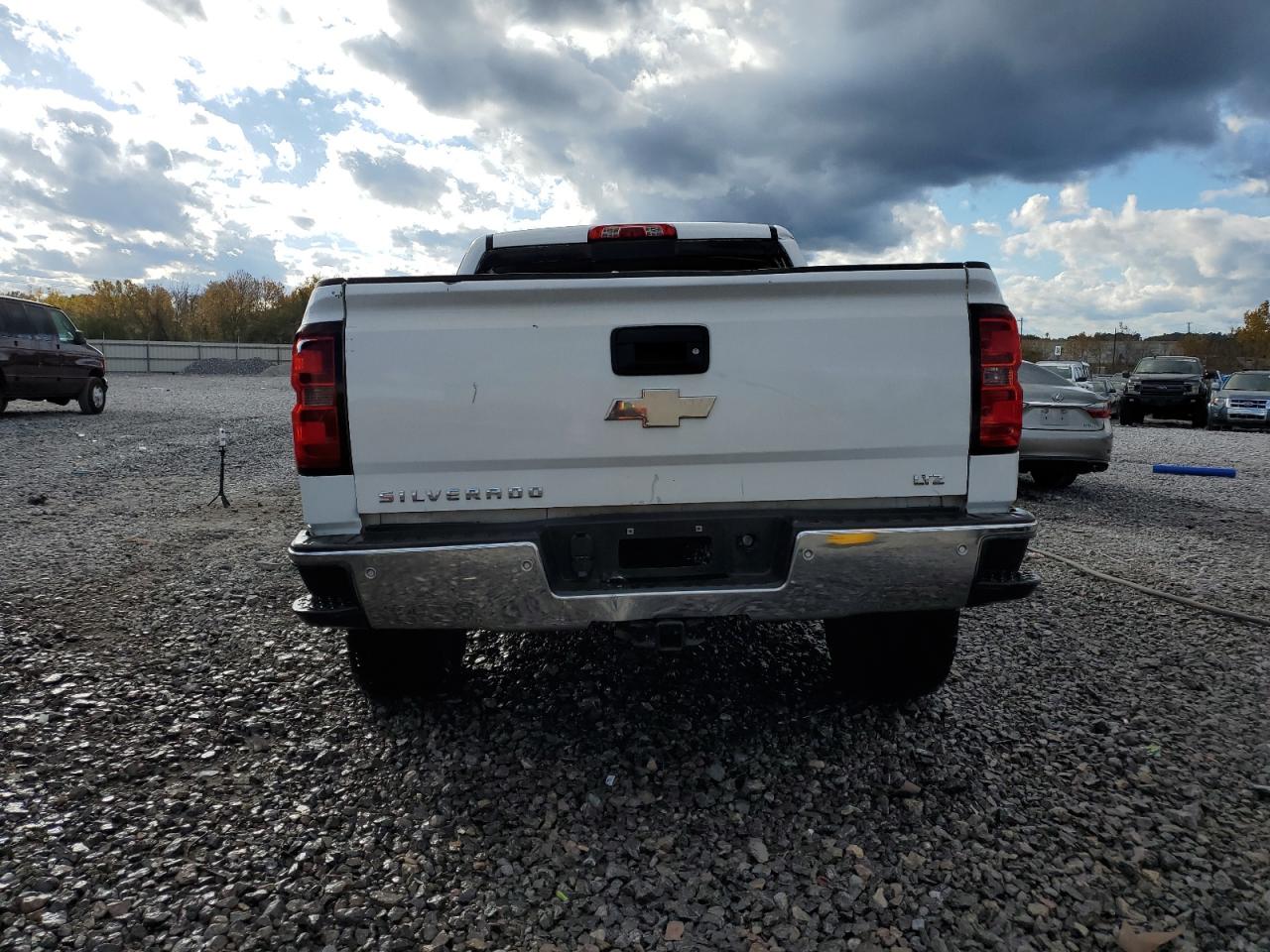 2014 Chevrolet Silverado VIN 3GCUKSEC6EG527716 Copart auction photo, front end damage thumbnail 6