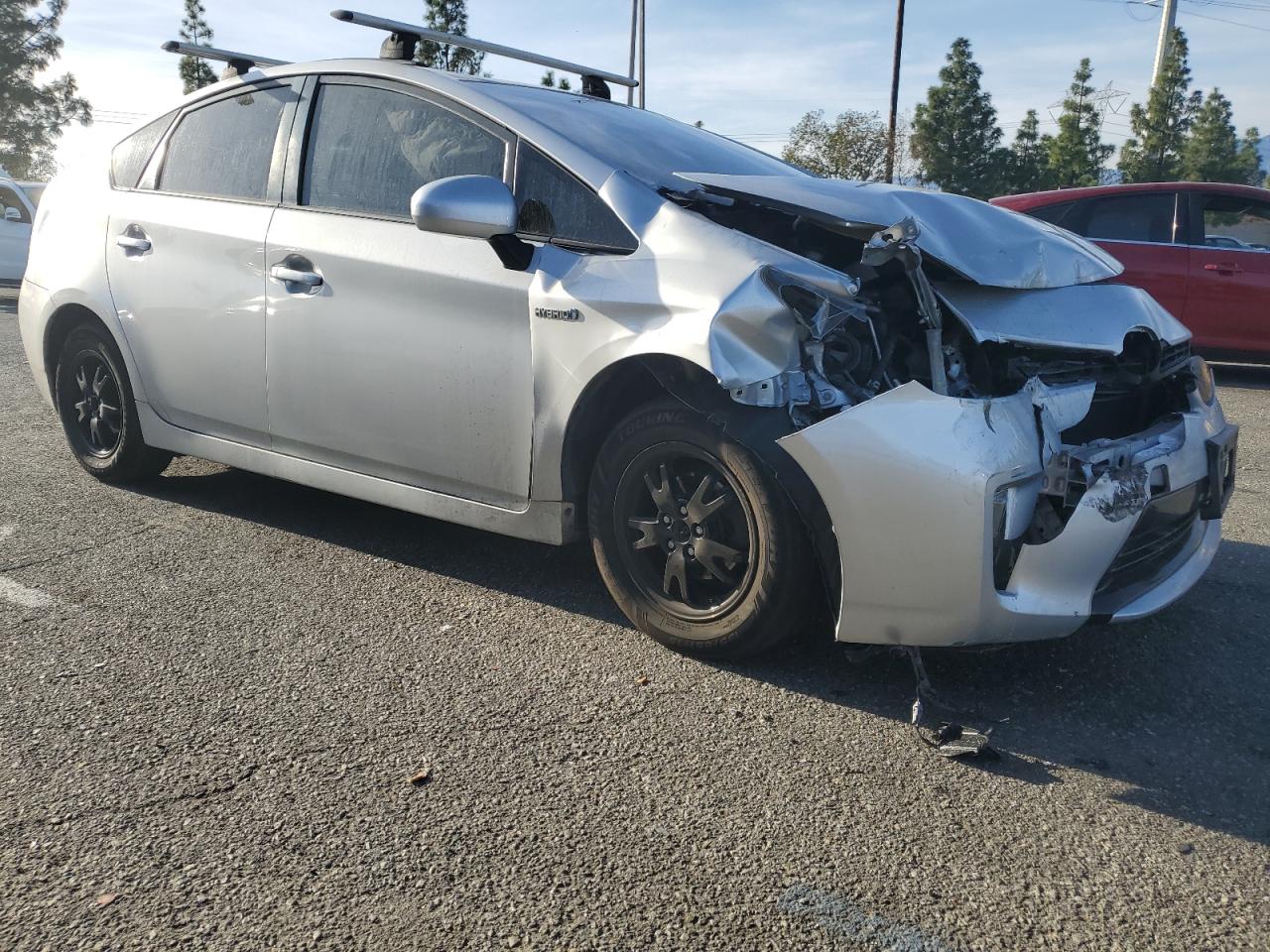 2015 Toyota Prius VIN JTDKN3DU4F0471070 Copart auction photo, front end damage thumbnail 4