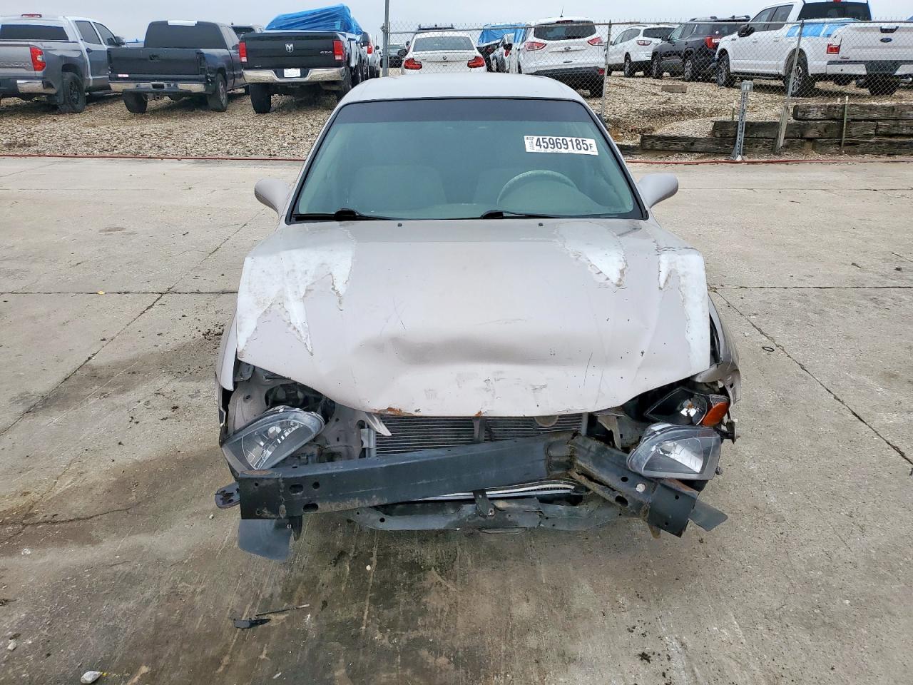 2001 Toyota Corolla VIN 1NXBR12E21Z437873 Copart auction photo, front end / rear end damage thumbnail 5