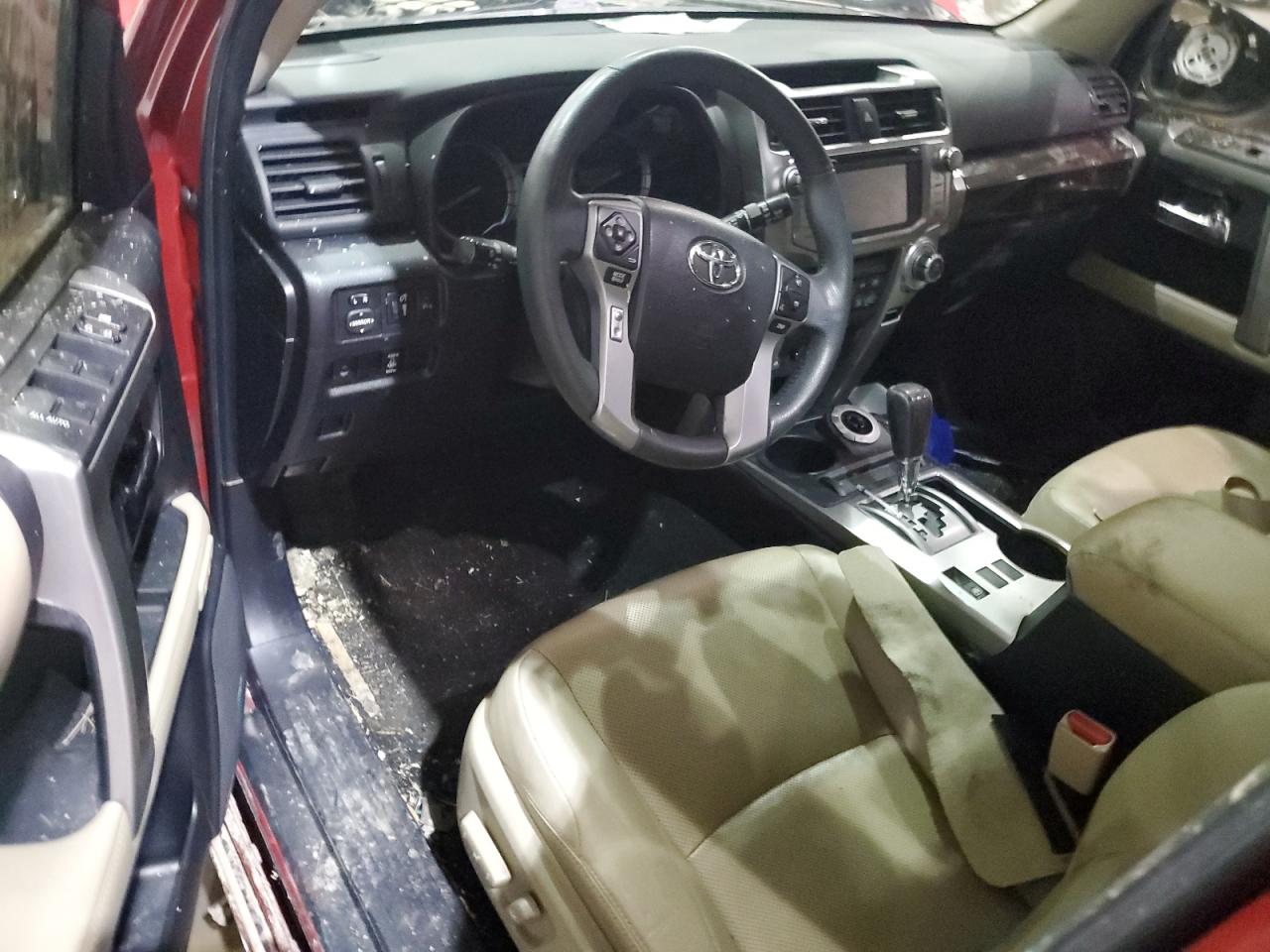 2018 Toyota 4Runner VIN JTEBU5JR0J5549530 Copart auction photo, all over damage thumbnail 8