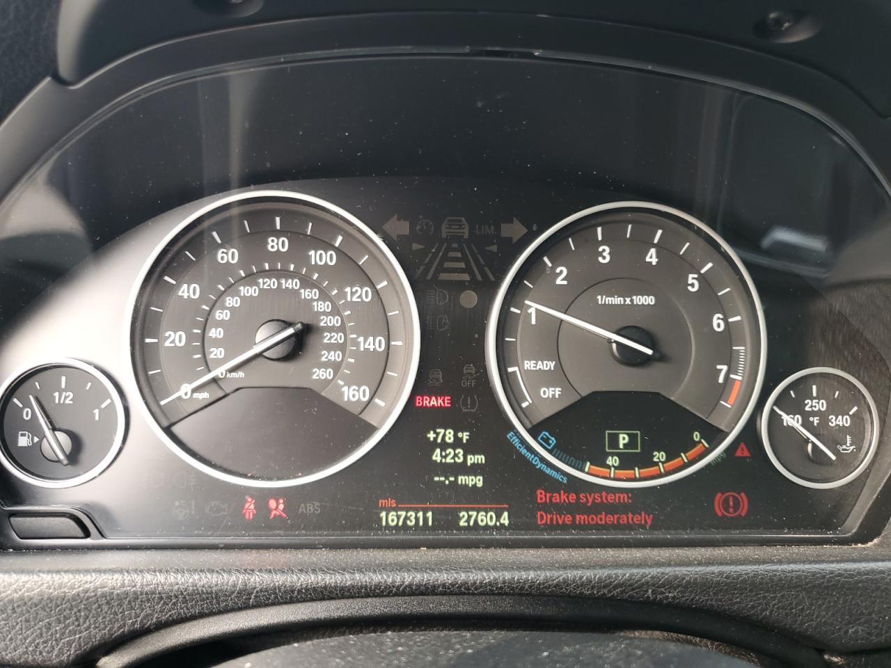 2013 BMW 3er VIN WBA3A5C54DF602799 Copart auction photo, undercarriage / front end damage thumbnail 9