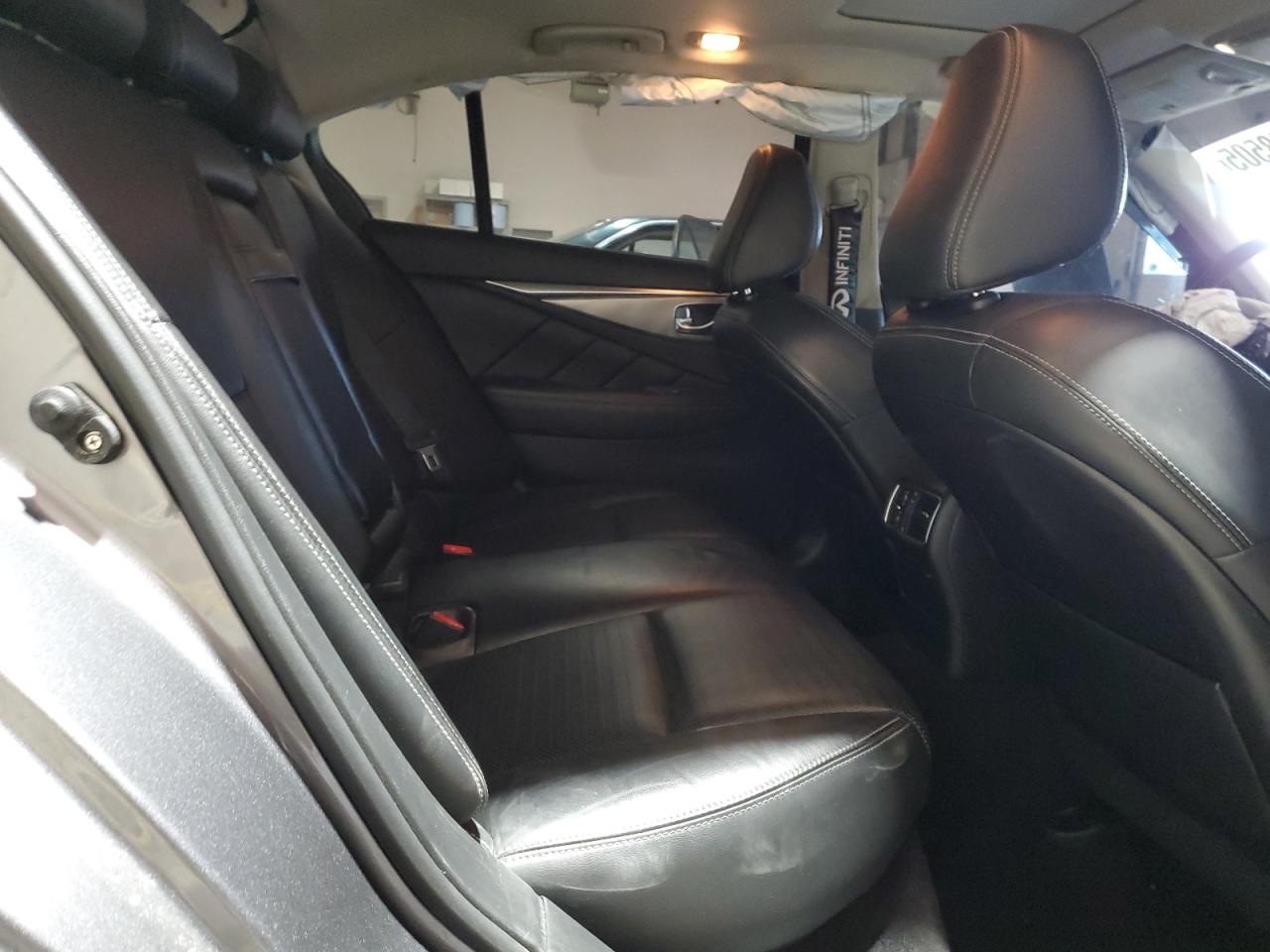 2016 Infiniti Q50 VIN JN1EV7AR7GM345822 Copart auction photo, front end / side damage thumbnail 10
