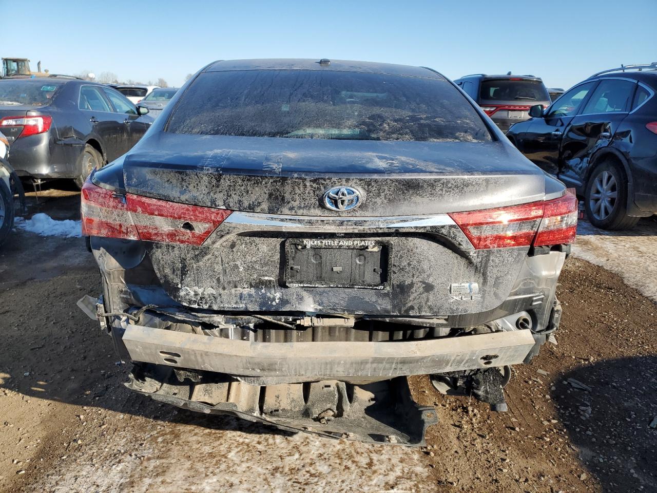 2018 Toyota Avalon VIN 4T1BD1EB3JU063855 Copart auction photo, front end / rear end damage thumbnail 6