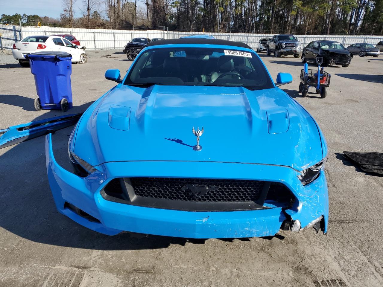 2017 Ford Mustang VIN 1FATP8FFXH5319509 Copart auction photo, all over damage thumbnail 5