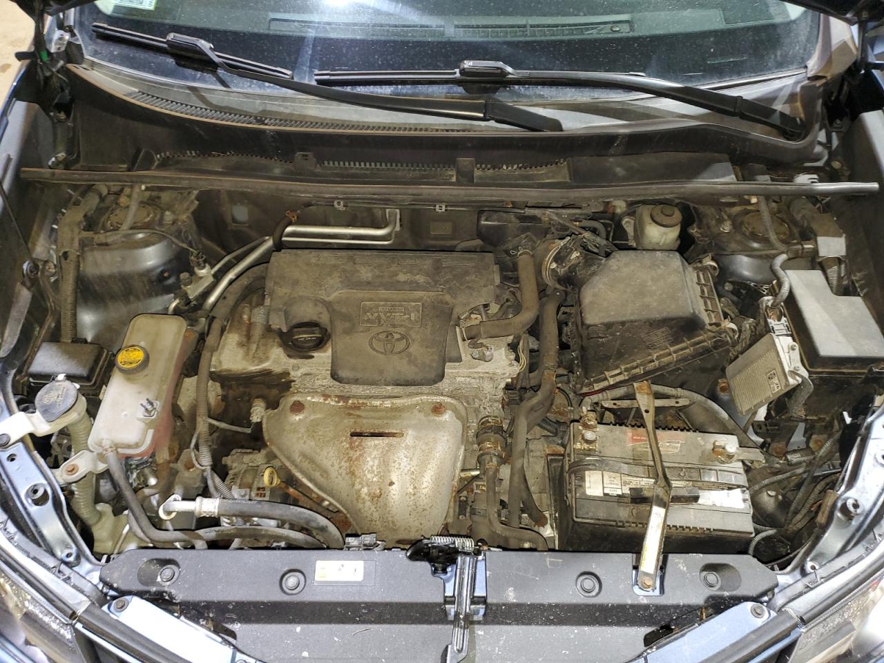 2013 Toyota RAV 4 VIN 2T3DFREV2DW096272 Copart auction photo, rear end / front end damage thumbnail 12