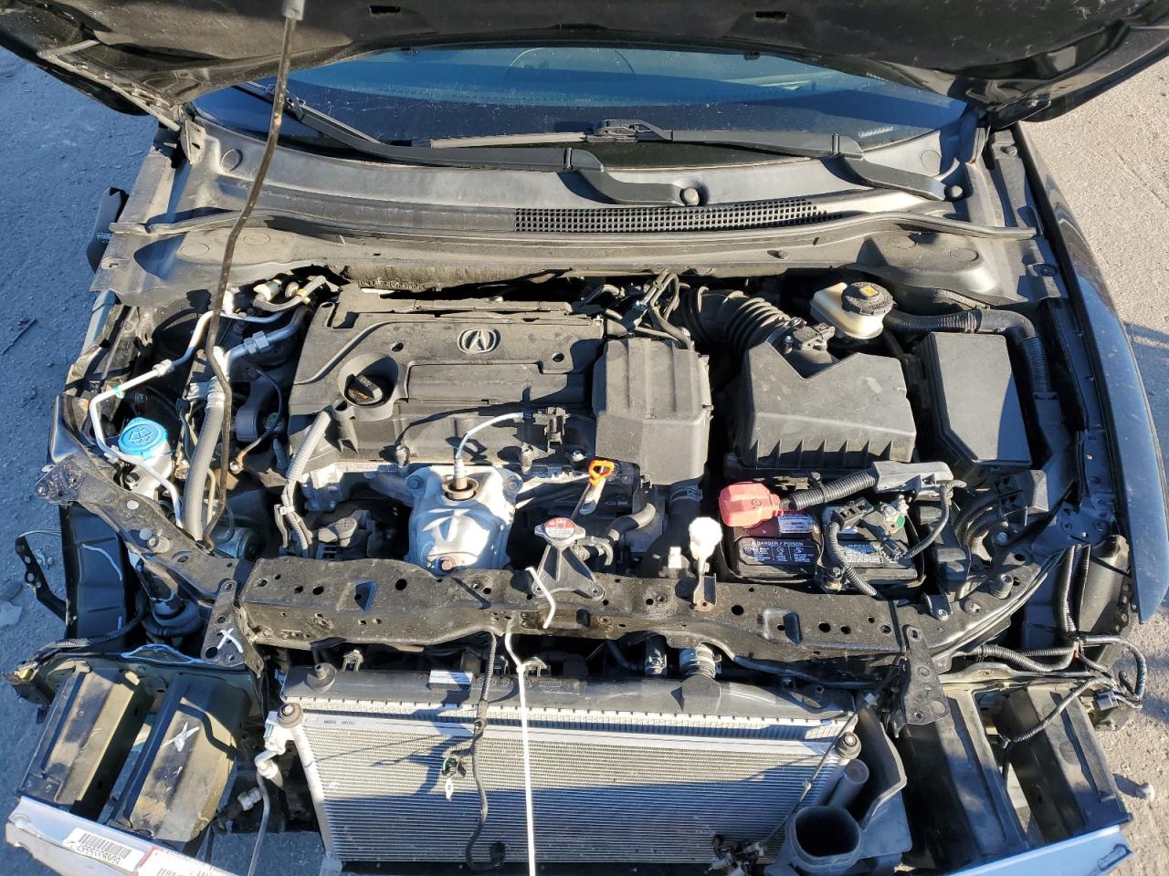 2018 Acura ILX VIN 19UDE2F49JA002741 Copart auction photo, front end / undercarriage damage thumbnail 11