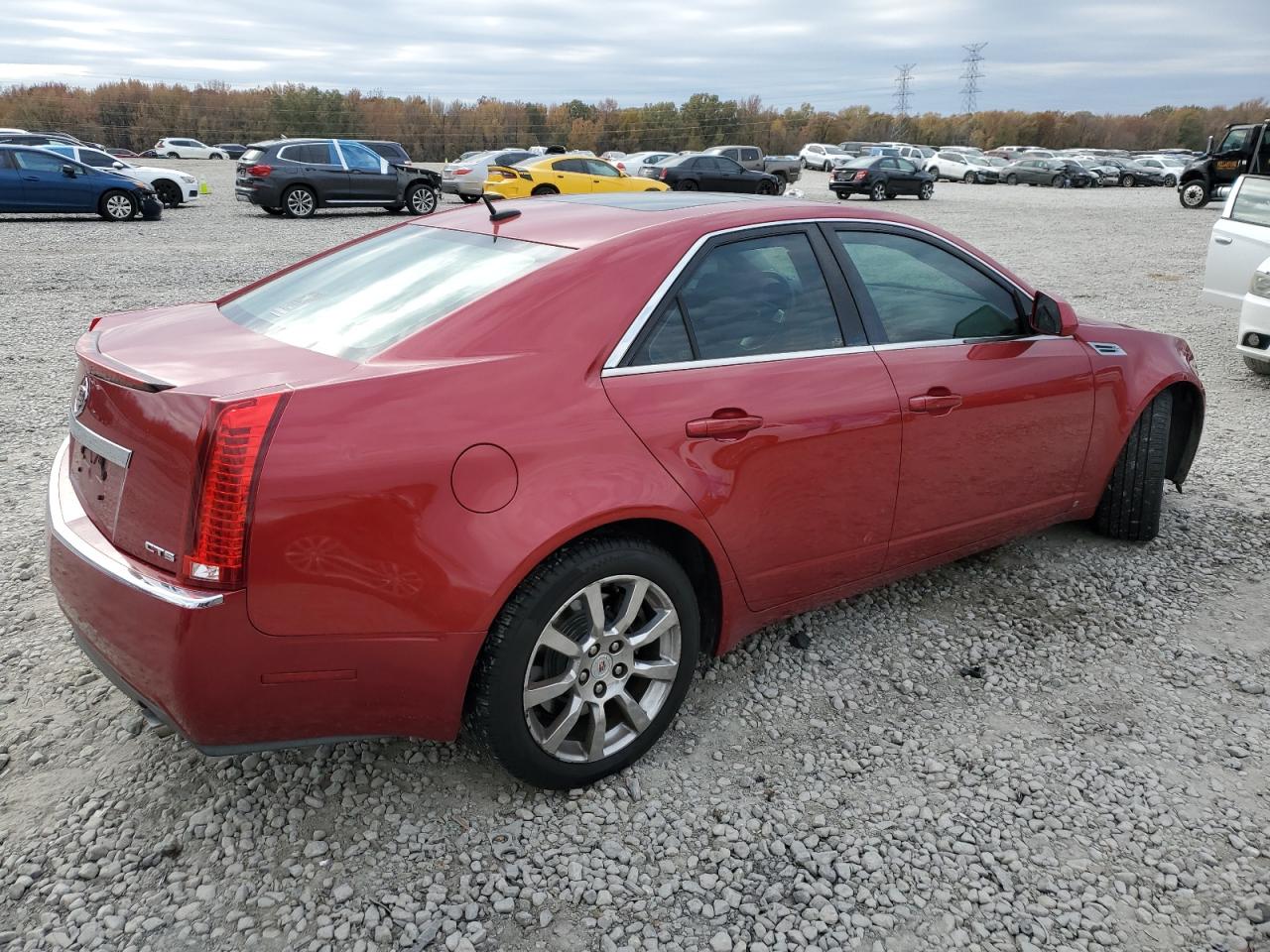 2008 Cadillac CTS VIN 1G6DV57V080135723 Copart auction photo, normal wear damage thumbnail 3