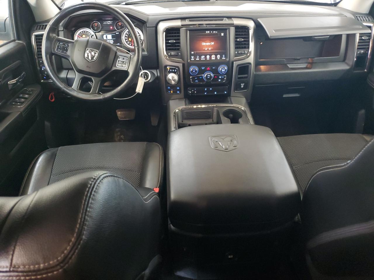 2016 RAM 1500 VIN 1C6RR7UT6GS151215 Copart auction photo, front end / rear end damage thumbnail 8