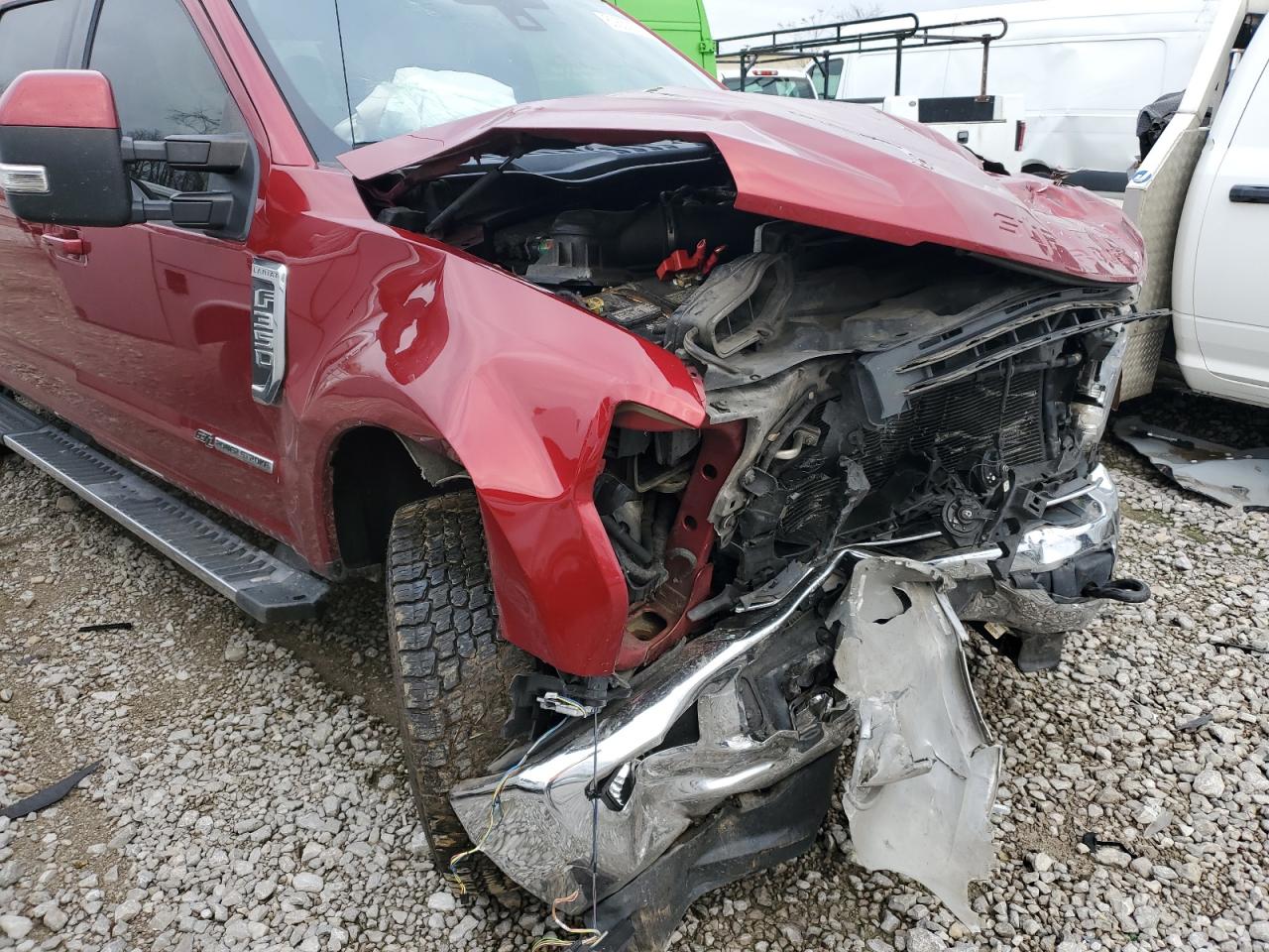 2018 Ford F350 VIN 1FT8W3BT2JEC76551 Copart auction photo, front end damage thumbnail 9