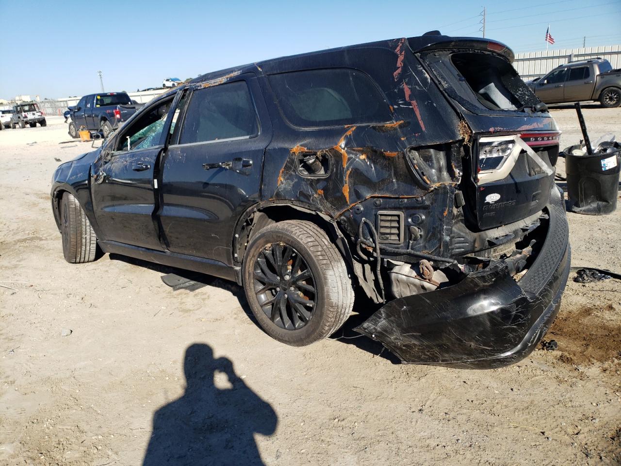 2015 Dodge Durango VIN 1C4SDJCT6FC723237 Copart auction photo, all over damage thumbnail 2
