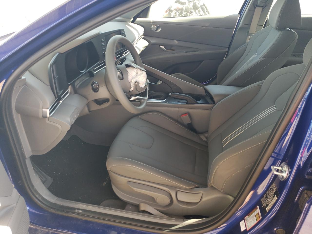 2023 Hyundai Elantra VIN KMHLM4AG3PU533740 Copart auction photo, side / front end damage thumbnail 7