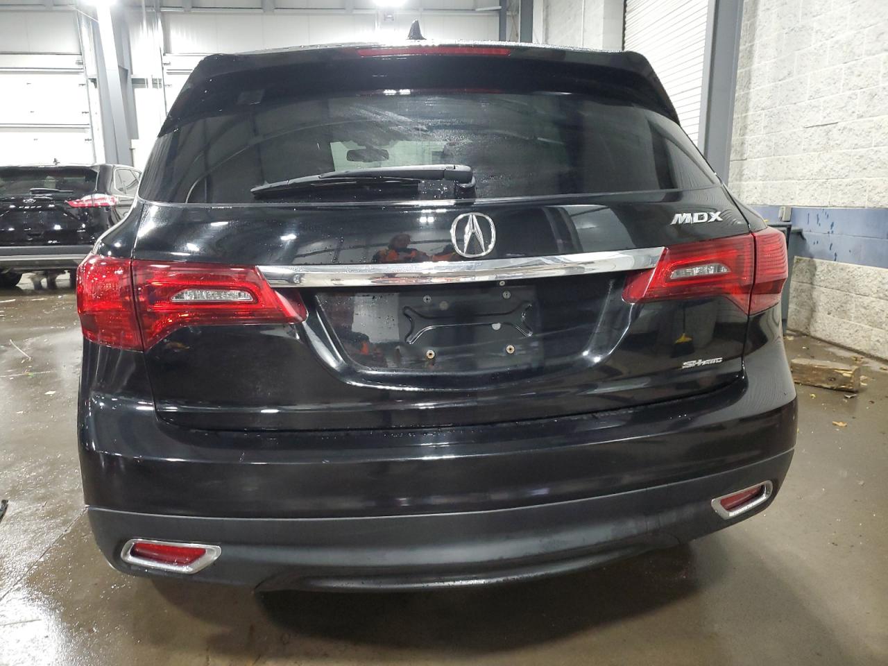 2014 Acura MDX VIN 5FRYD4H24EB010848 Copart auction photo, rear end damage thumbnail 6