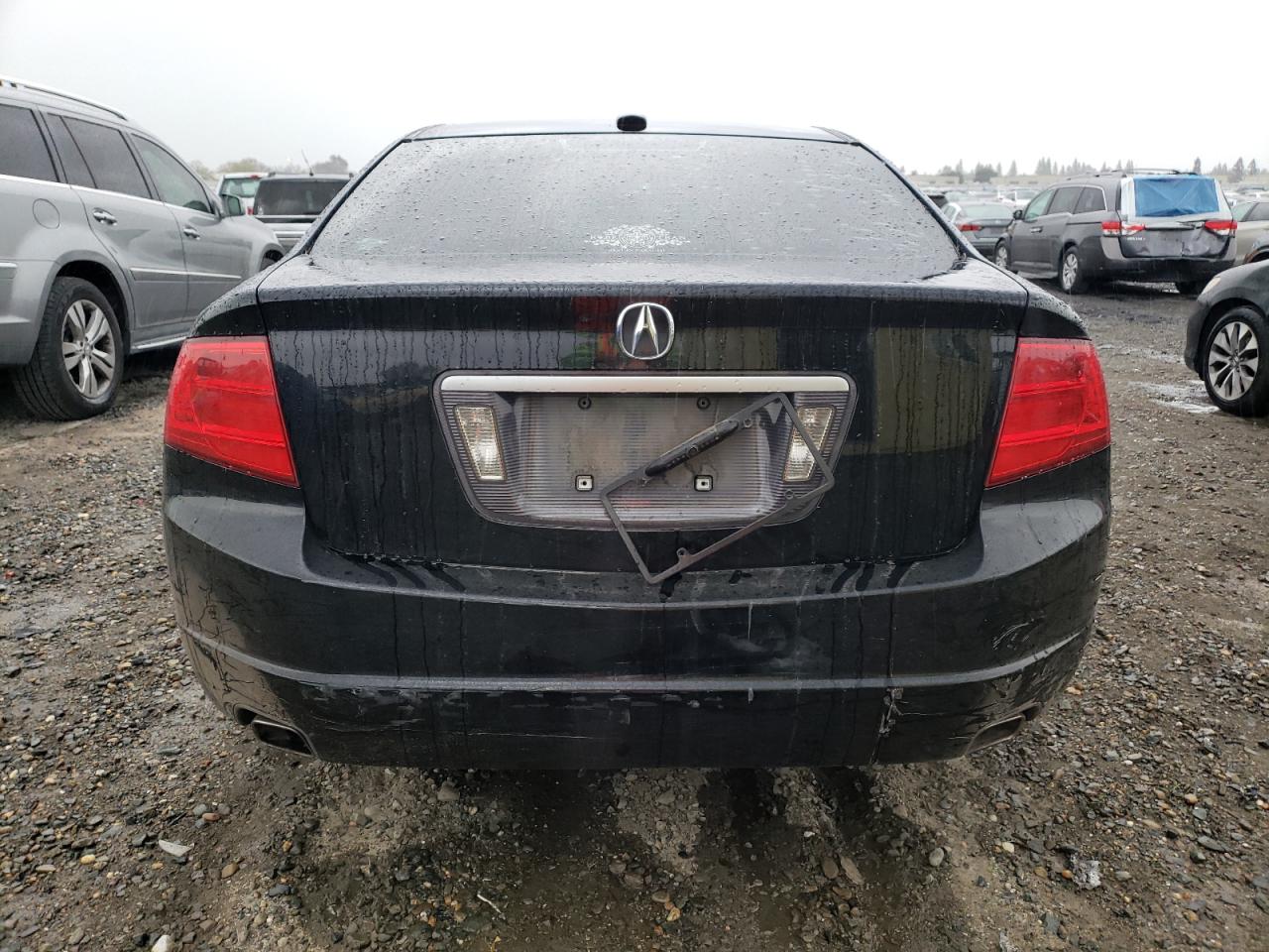 2006 Acura TL VIN 19UUA66266A030702 Copart auction photo, all over damage thumbnail 6