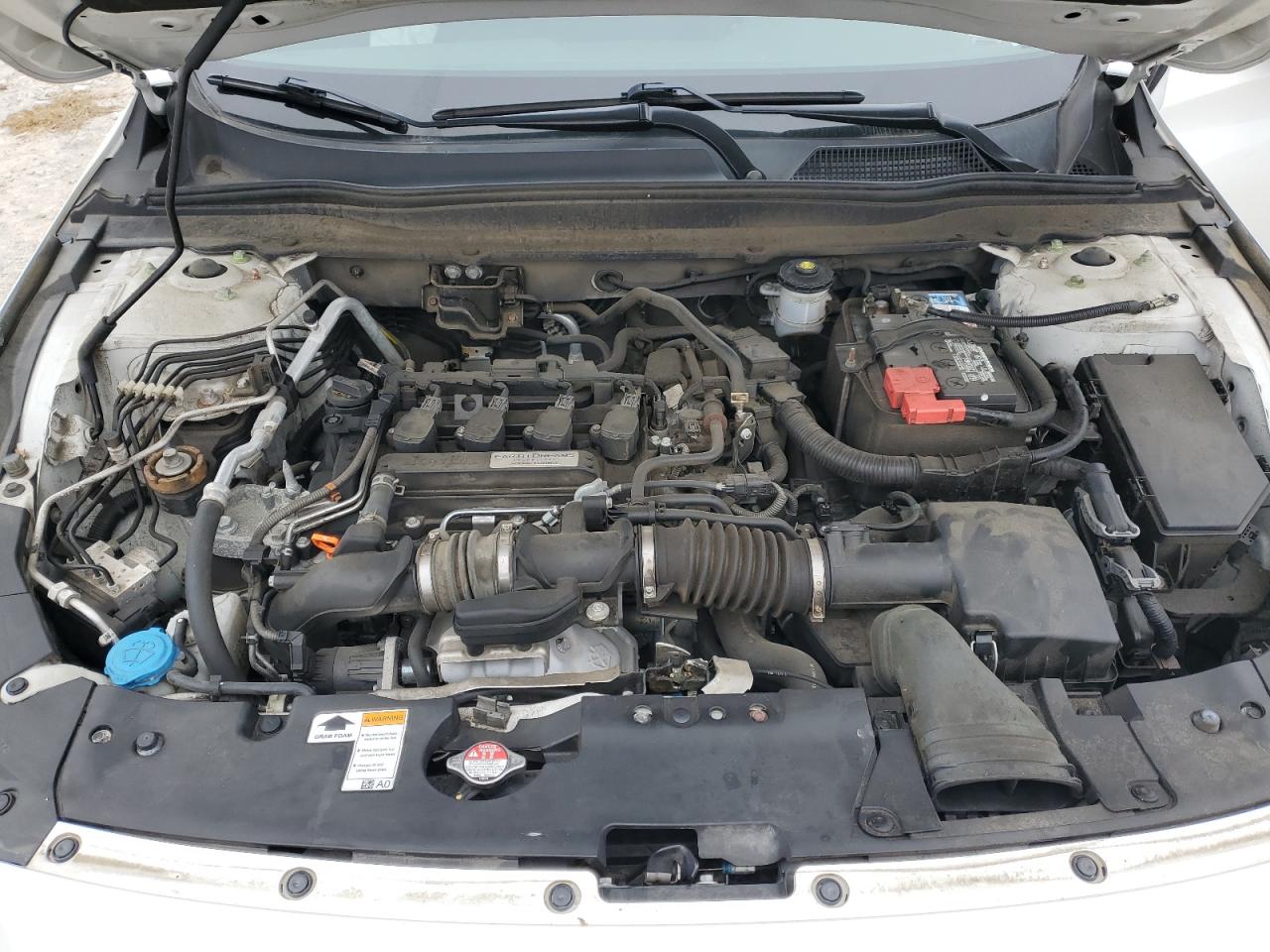 2018 Honda Accord VIN 1HGCV1F12JA022843 Copart auction photo, side damage thumbnail 13