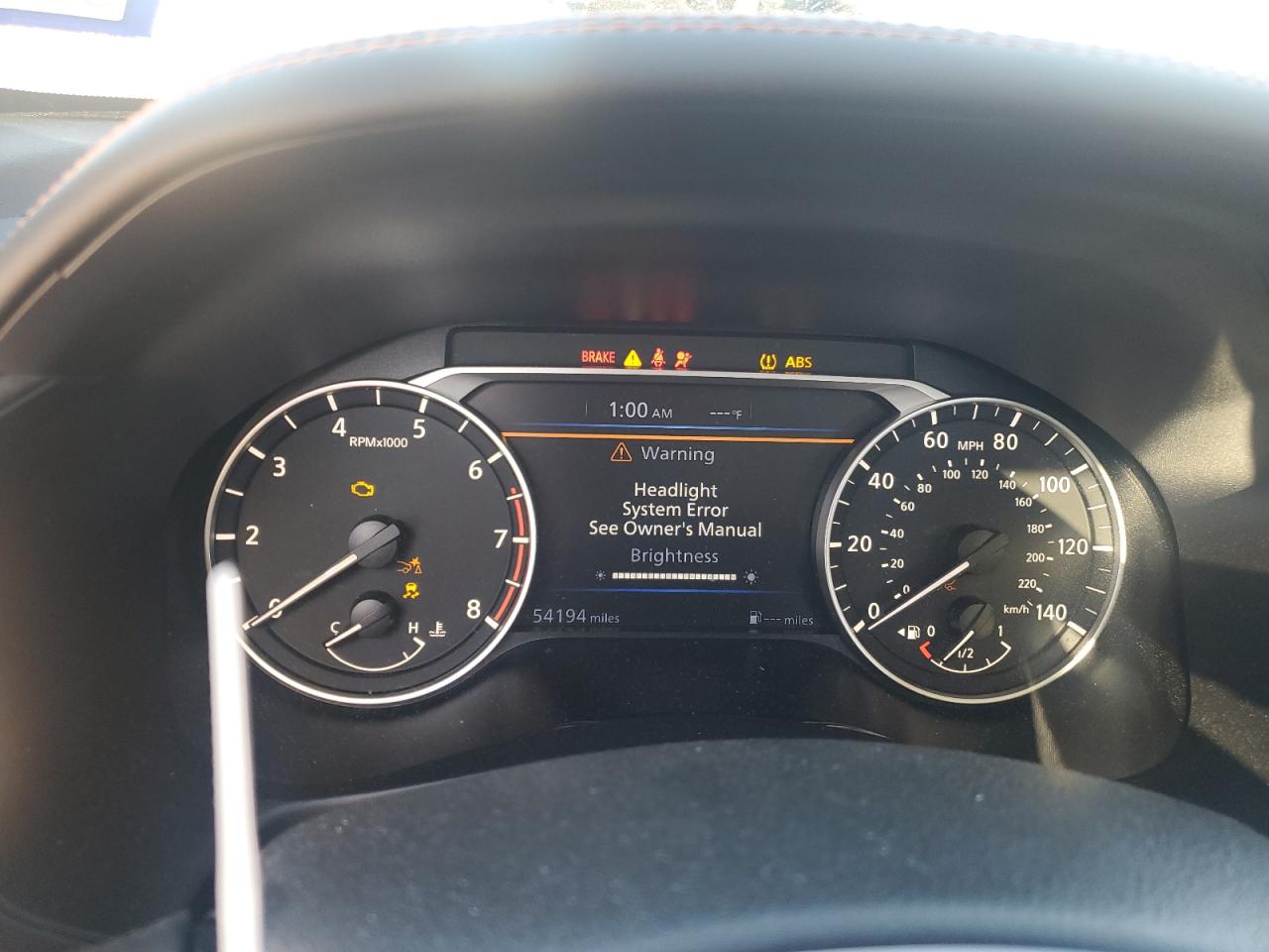 2020 Nissan Altima VIN 1N4BL4CV0LC100428 Copart auction photo, front end / side damage thumbnail 9